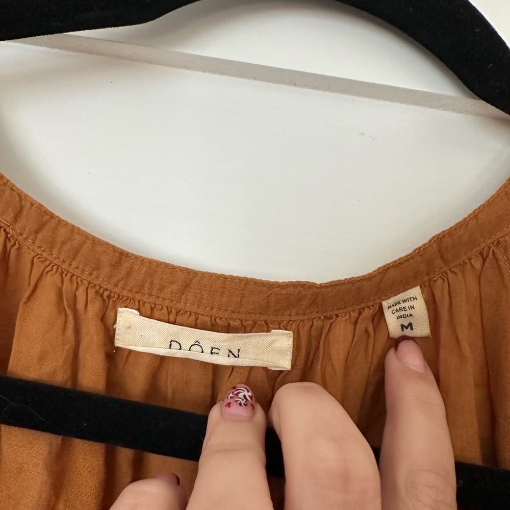 Doen Rust Mini Dress - Picture 3 of 4
